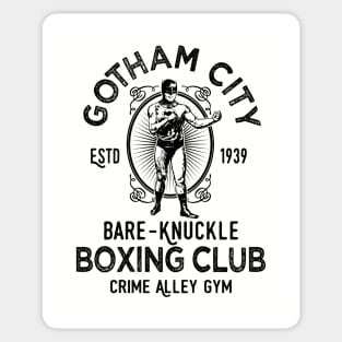 Comic hero Bare-Knuckle Boxing club Sticker